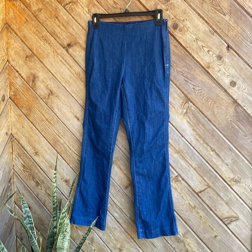 Lilly Pulitzer ocean cay high rise boot leg jeans size 4
